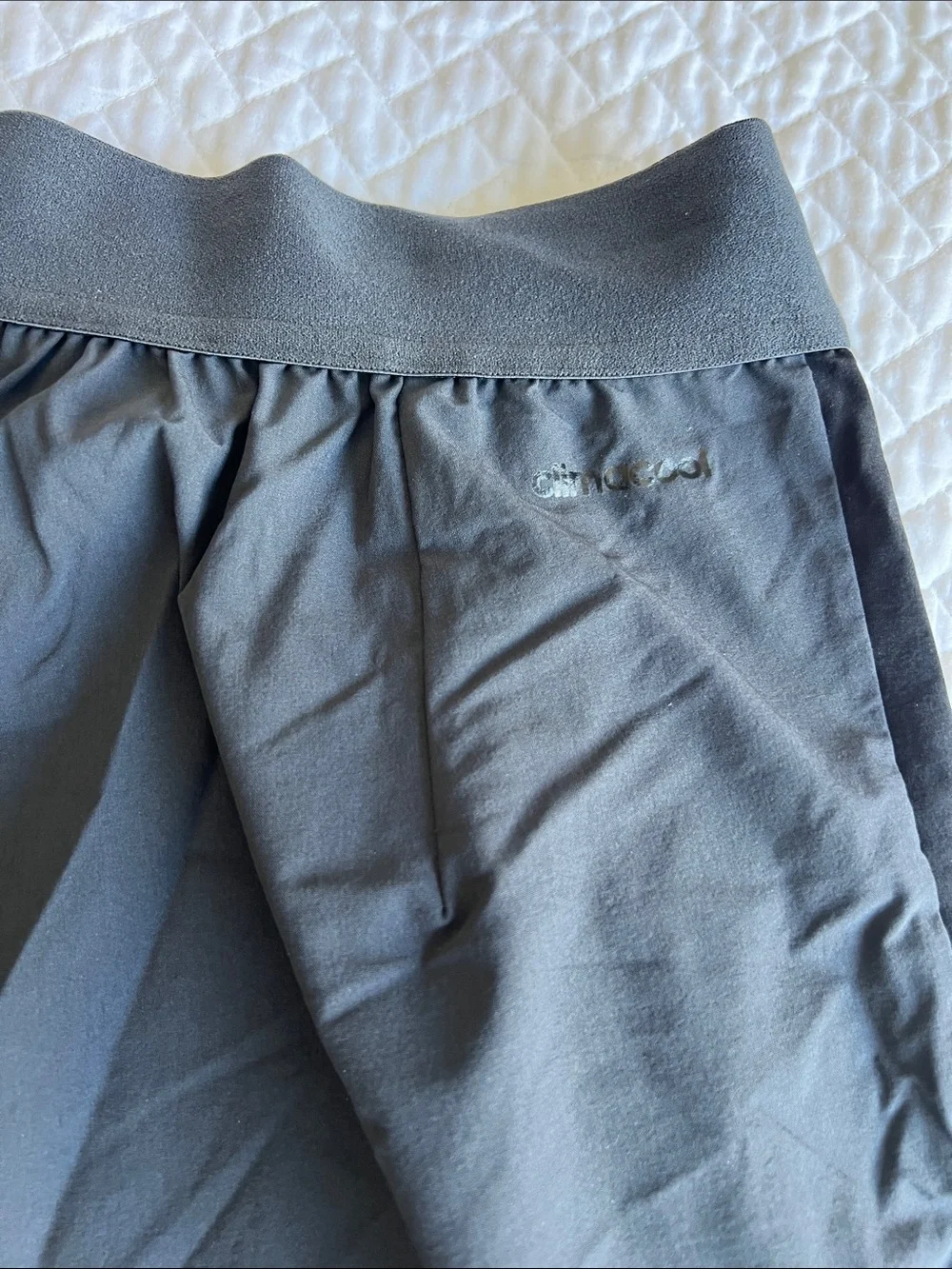 adidas Black Performance Running Shorts with Logo